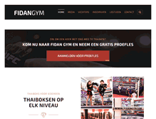 Tablet Screenshot of fidangym.com